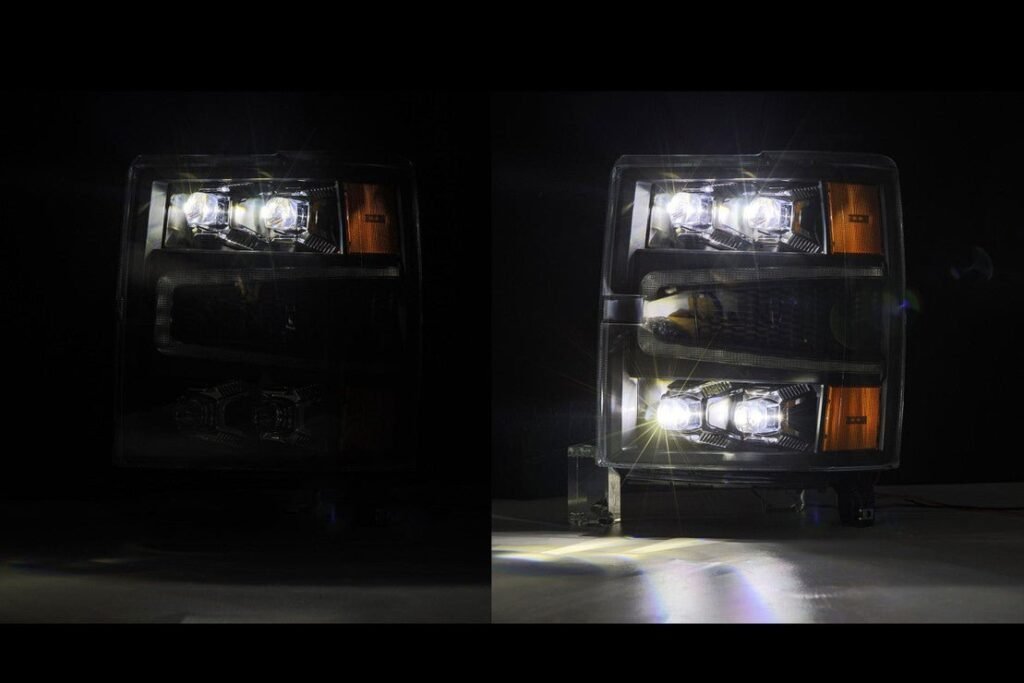 Chevrolet Silverado (14-15): Alpharex Nova Headlights