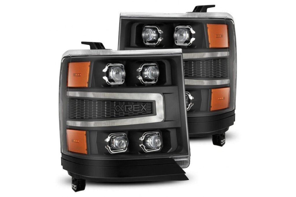 Chevrolet Silverado (16-18): Alpharex Nova Headlights