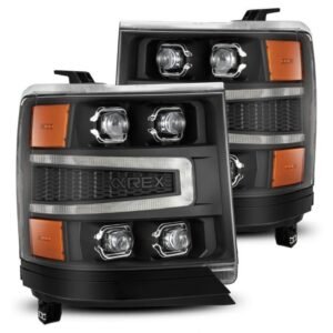 Chevrolet Silverado (16-18): Alpharex Nova Headlights - Image 1