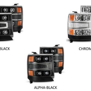 Chevrolet Silverado (16-18): Alpharex Nova Headlights - Image 4