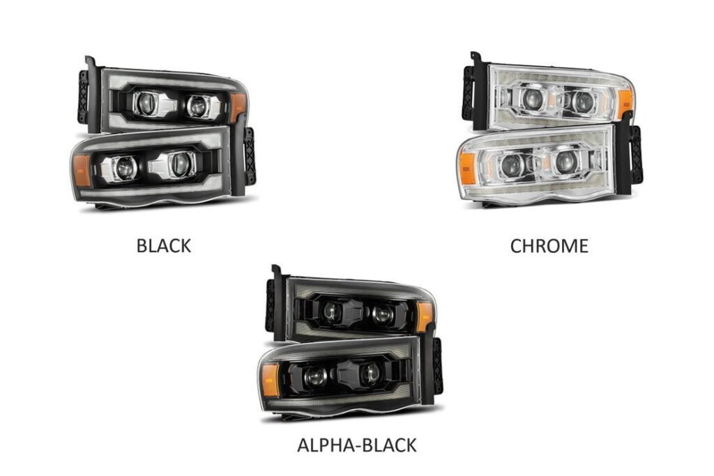 Dodge Ram (02-05): Alpharex Pro Headlights