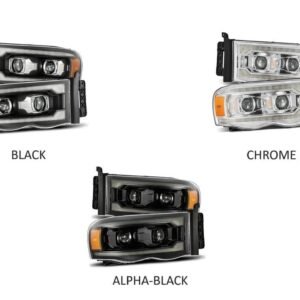 Dodge Ram (02-05): Alpharex Pro Headlights - Image 4