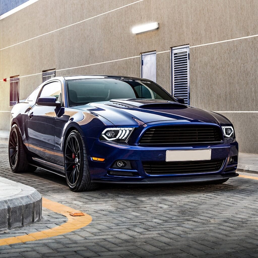 VLAND LED Projector Headlights For Ford Mustang 2010-2014 [SAE. DOT.]