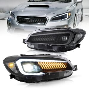 VLAND LED Dual Beam Projector Headlights For Subaru WRX 2015-2021 [DOT. SAE.] - Image 4