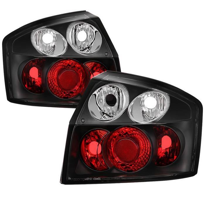 Audi A4 02-05 Euro Style Tail Lights - Black