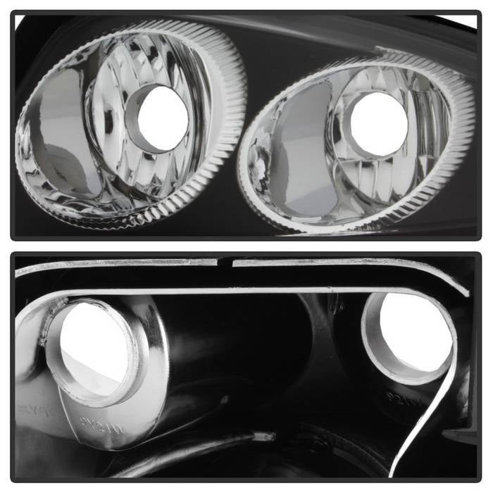 Audi A4 02-05 Euro Style Tail Lights - Black