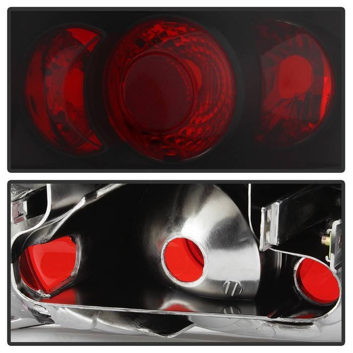 Audi A4 02-05 Euro Style Tail Lights - Black