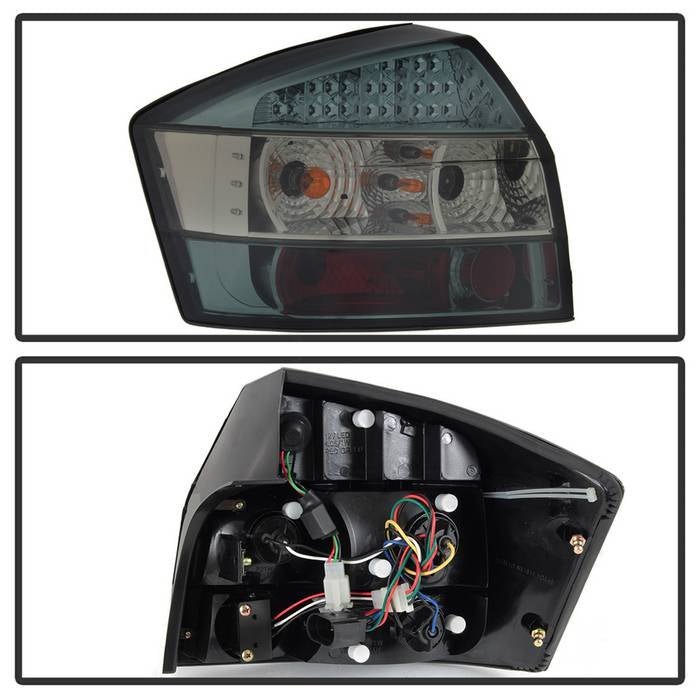 Audi A4 02-05 LED Tail Lights Smoke