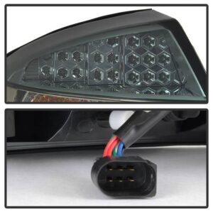 Audi A4 02-05 LED Tail Lights Smoke - Image 3