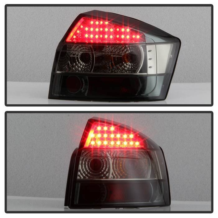 Audi A4 02-05 LED Tail Lights Smoke