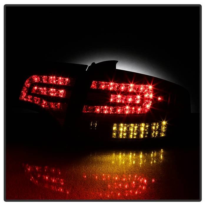 Audi A4 4Dr 06-08 LED Tail Lights - Black