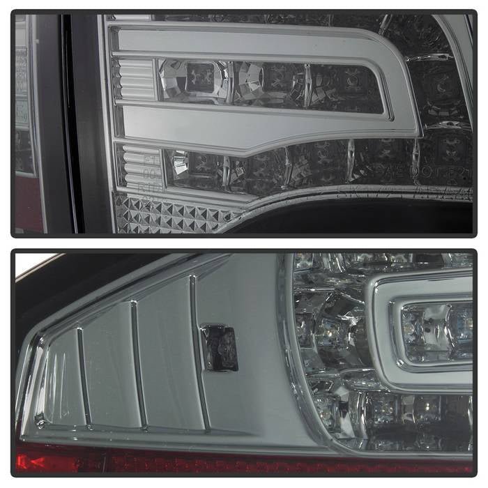 Audi A4 4Dr 06-08 LED Tail Lights - Smoke
