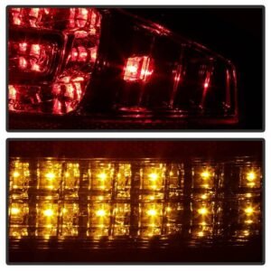 Audi A4 4Dr 06-08 LED Tail Lights - Smoke - Image 8