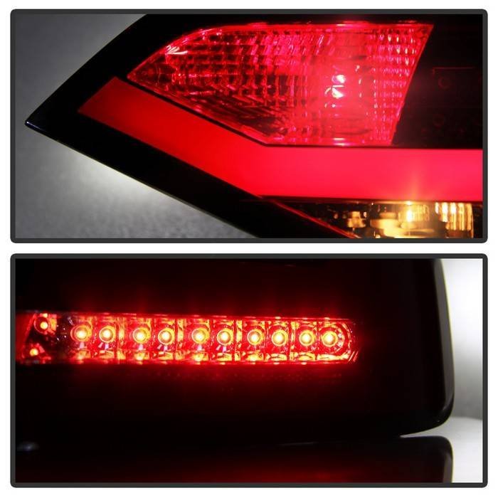 Audi A4 09-12 4DR LED Tail Lights Incandescent Model Only - Smoke
