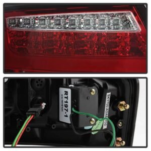 Audi A5 08-12 LED Tail Lights LED Model Only - Red Clear - Image 4