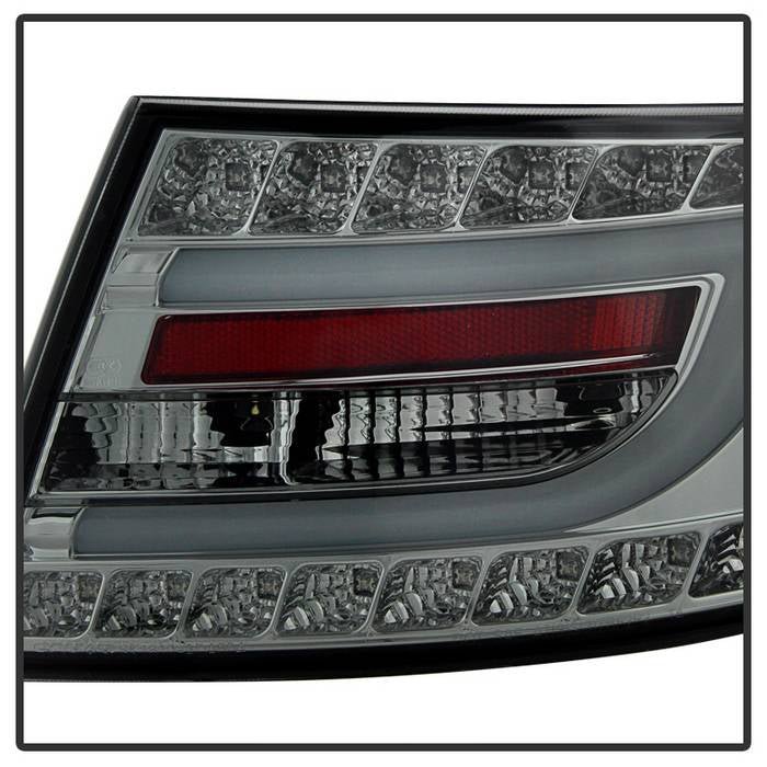 Audi A6 05-08 4Dr Light Bar LED Tail Lights - LED Model Only - Smoke
