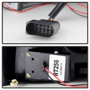 Audi A6 05-08 4Dr Light Bar LED Tail Lights - LED Model Only - Smoke - Image 5