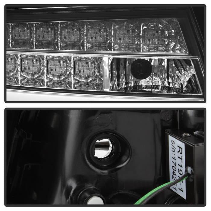 Audi A6 09-12 LED Tail Lights - Black