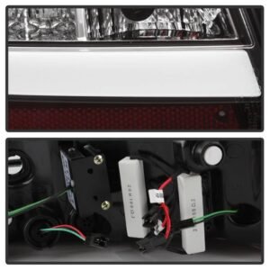 Audi A6 09-12 LED Tail Lights - Black - Image 4