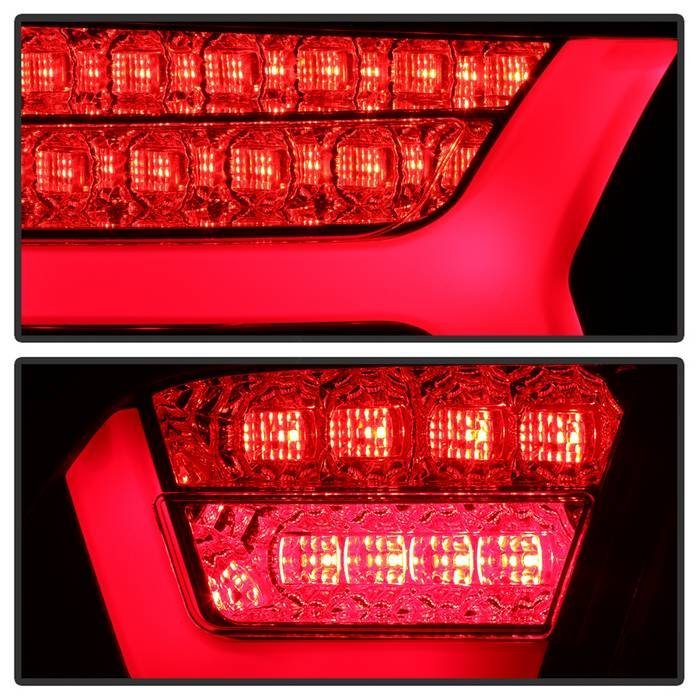 Audi A6 09-12 LED Tail Lights - Black