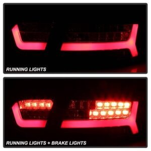 Audi A6 09-12 LED Tail Lights - Black - Image 9