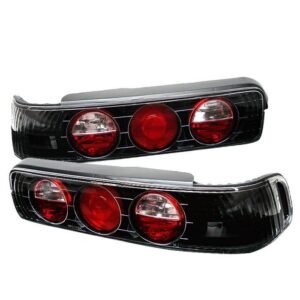 Acura Integra 90-93 2Dr Euro Style Tail Lights - Black - Image 1