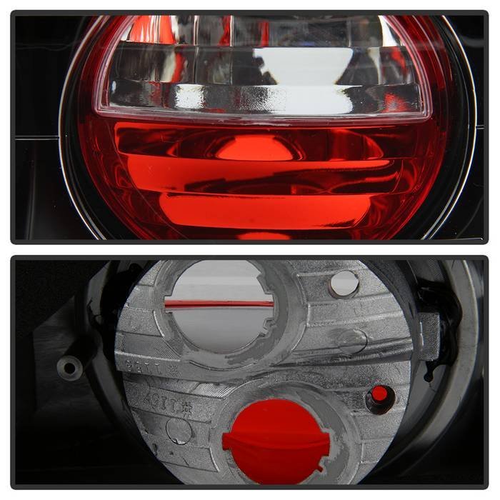 Acura Integra 90-93 2Dr Euro Style Tail Lights - Black