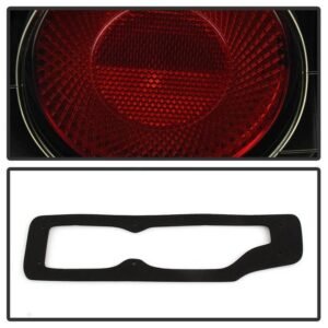 Acura Integra 90-93 2Dr Euro Style Tail Lights - Black - Image 5