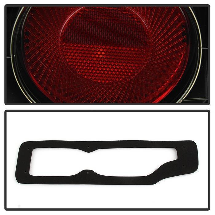 Acura Integra 90-93 2Dr Euro Style Tail Lights - Black