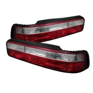 Acura Integra 90-93 2Dr Euro Style Tail Lights - Red Clear - Image 1