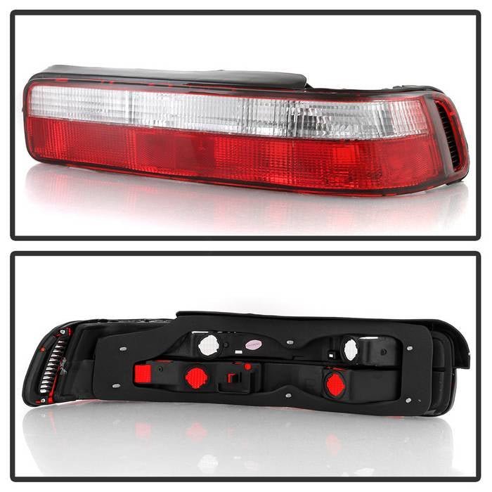 Acura Integra 90-93 2Dr Euro Style Tail Lights - Red Clear