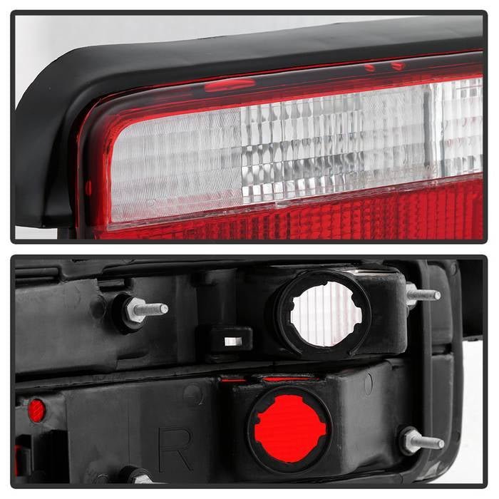 Acura Integra 90-93 2Dr Euro Style Tail Lights - Red Clear