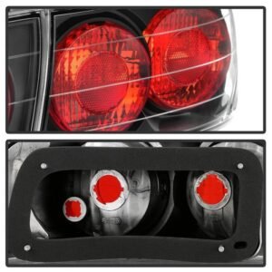 Acura Integra 94-01 4Dr Euro Style Tail Lights - Black - Image 3