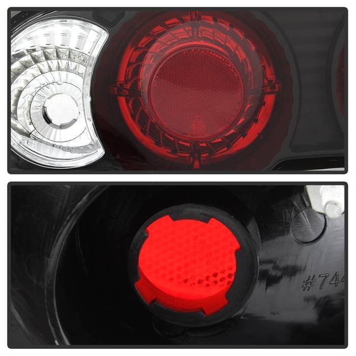 Acura RSX 02-04 Euro Style Tail Lights - Black