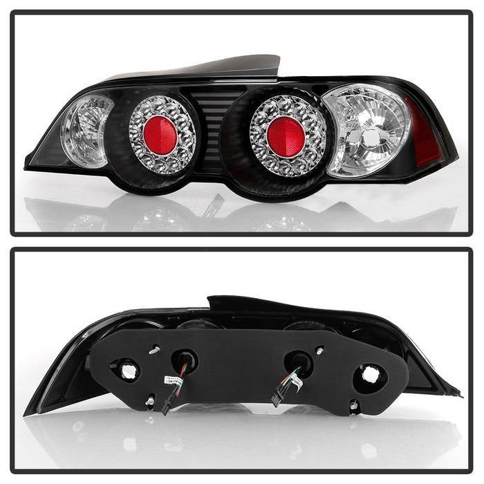 Acura RSX 02-04 LED Tail Lights - Black