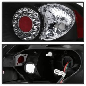 Acura RSX 02-04 LED Tail Lights - Black - Image 4