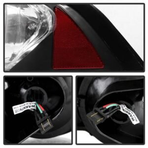 Acura RSX 02-04 LED Tail Lights - Black - Image 5