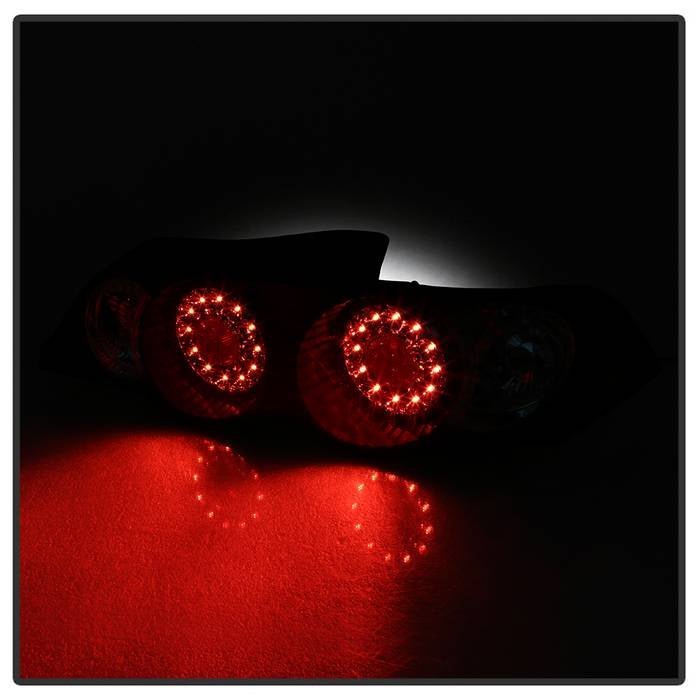 Acura RSX 02-04 LED Tail Lights - Black