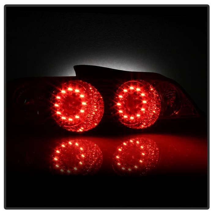 Acura RSX 02-04 LED Tail Lights - Red Clear