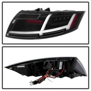 Audi TT 08-14 LED Tail Lights - Black - Image 2
