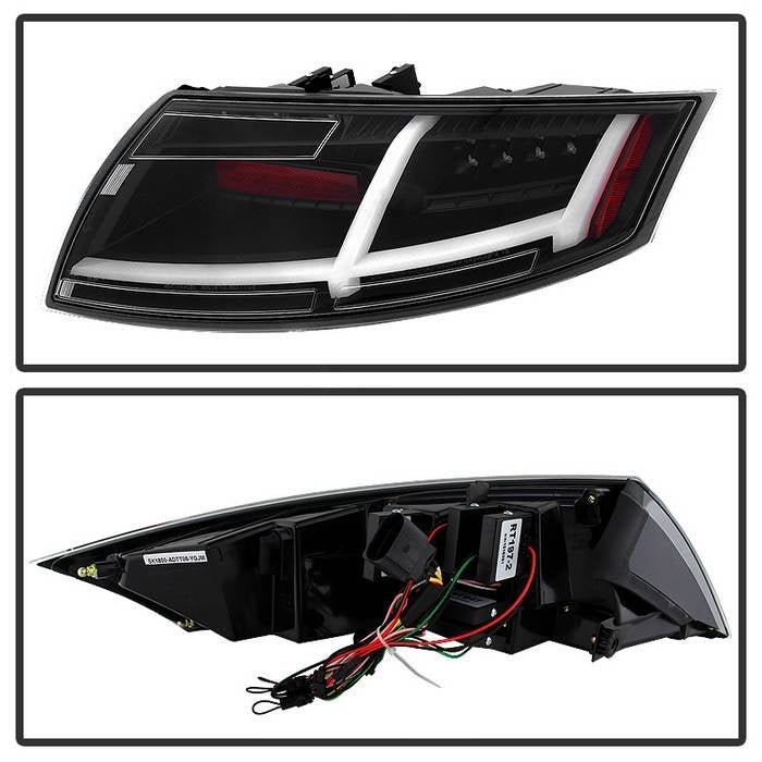 Audi TT 08-14 LED Tail Lights - Black