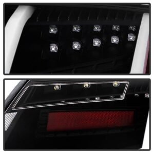 Audi TT 08-14 LED Tail Lights - Black - Image 3
