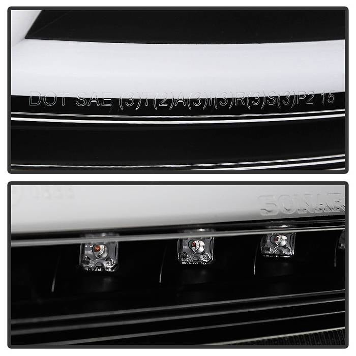 Audi TT 08-14 LED Tail Lights - Black