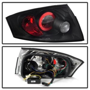 Audi TT 00-06 Euro Style Tail Lights - Black - Image 2