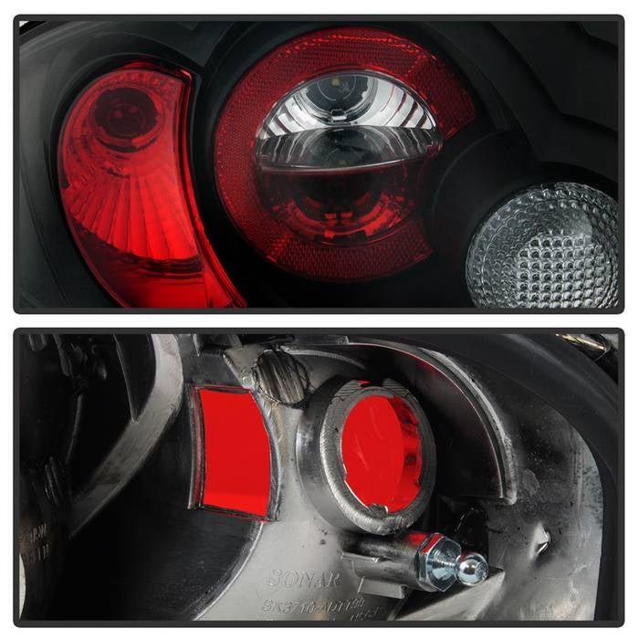 Audi TT 00-06 Euro Style Tail Lights - Black