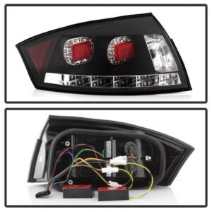 Audi TT 00-06 LED Tail Lights - Black - Image 2