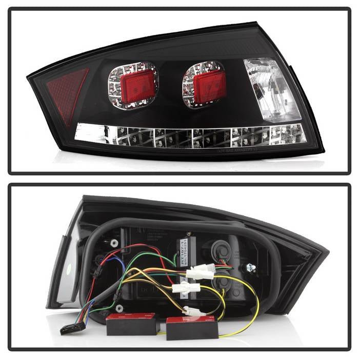 Audi TT 00-06 LED Tail Lights - Black