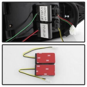 Audi TT 00-06 LED Tail Lights - Black - Image 5