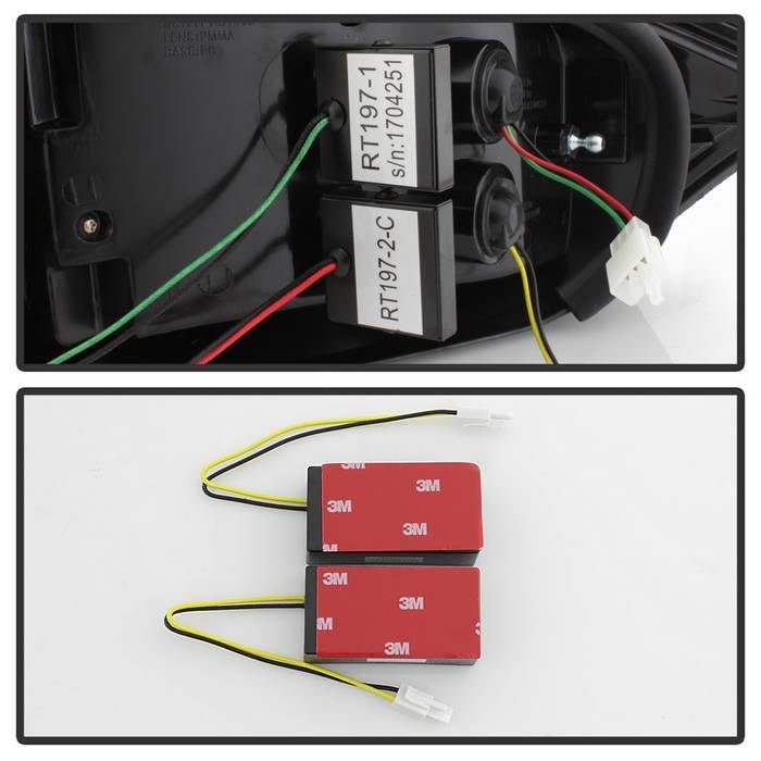 Audi TT 00-06 LED Tail Lights - Black