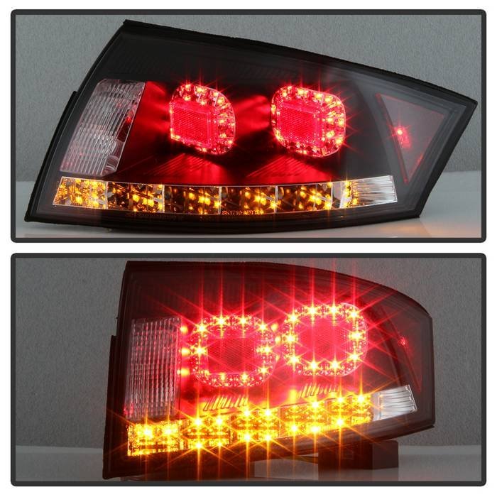 Audi TT 00-06 LED Tail Lights - Black